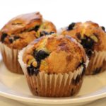 Blueberry oatmeal muffins