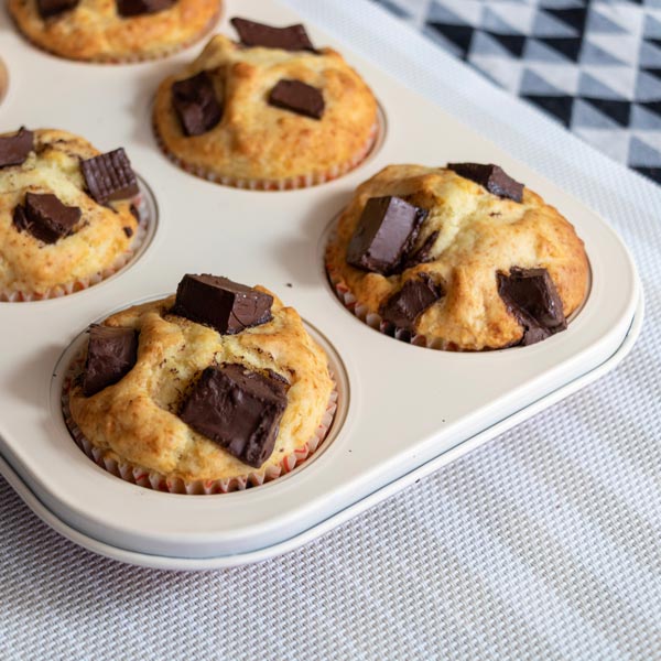 Delicious Chocolate Chunk Muffins Recipe