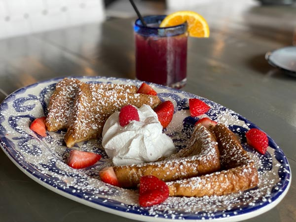 Strawberries and Cream French Toast