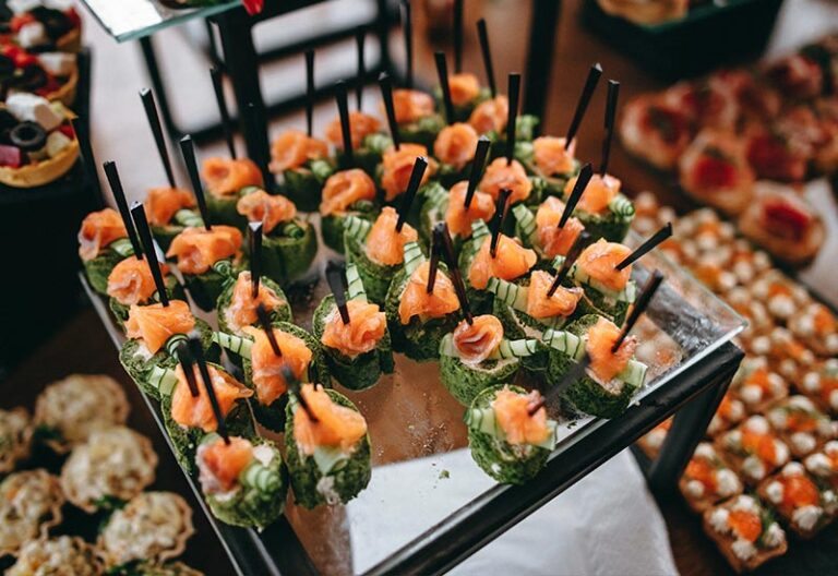 15 Irresistible Reception Food Ideas for Every Wedding