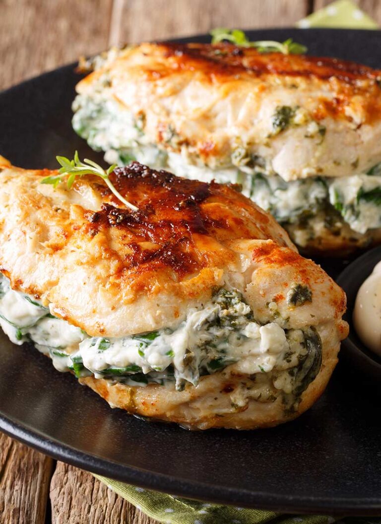 Stuffed chicken breast recipes