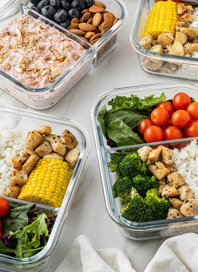 high protein meal prep lunches