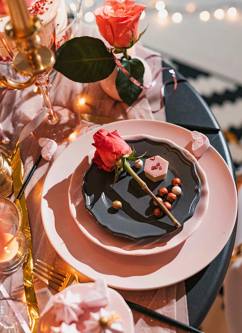 Valentines day table decor ideas