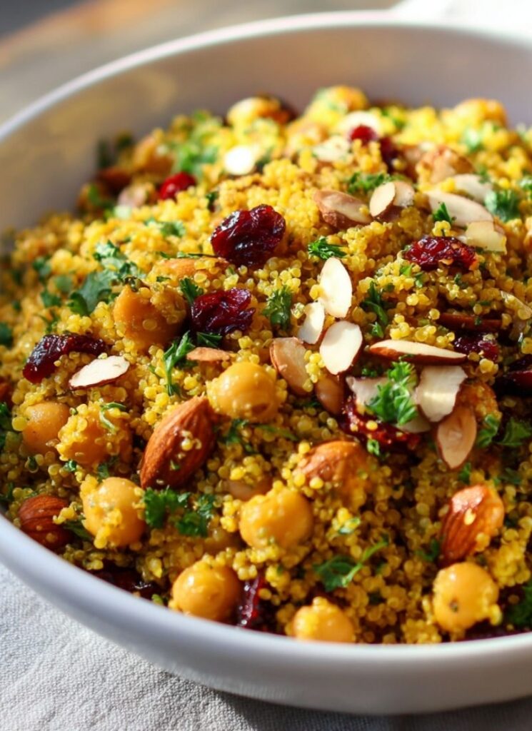 Maroccan-chickpea-quinoa-salad-bowl