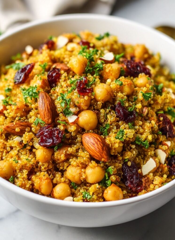 Maroccan-chickpea-quinoa-salad-bowl