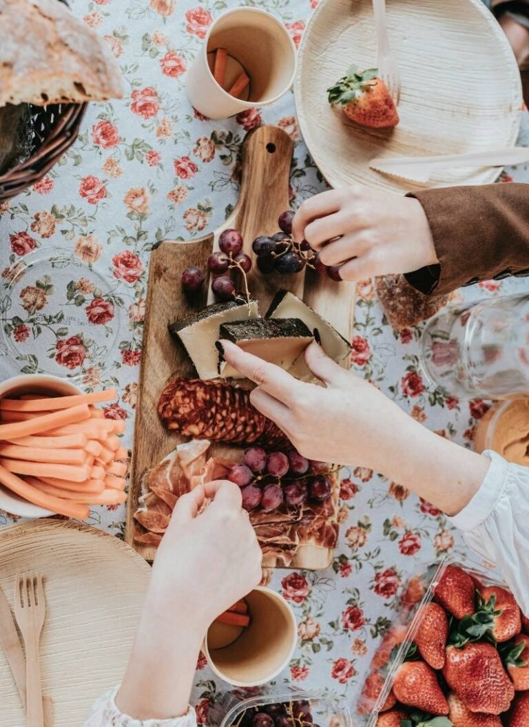 fancy picnic charcuterie boards