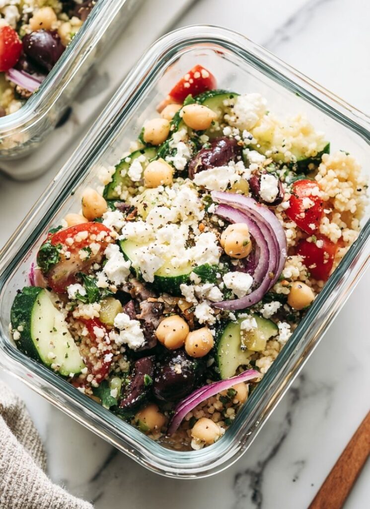 Easy Mediterranean Couscous Salad Recipe