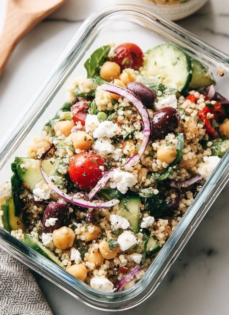 Easy Mediterranean Couscous Salad Recipe