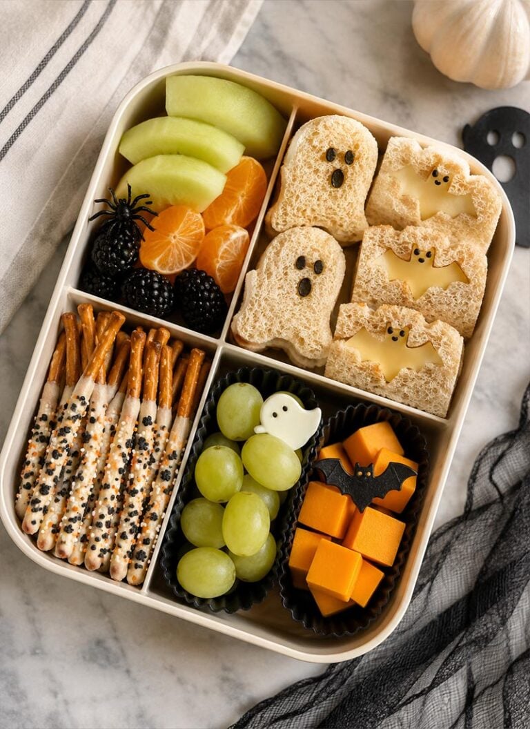 kids halloween bento boxes
