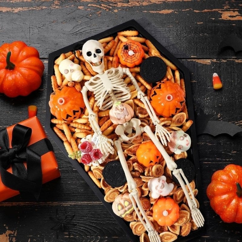 Coffin Charcuterie Board Amazon Halloween Party Supplies