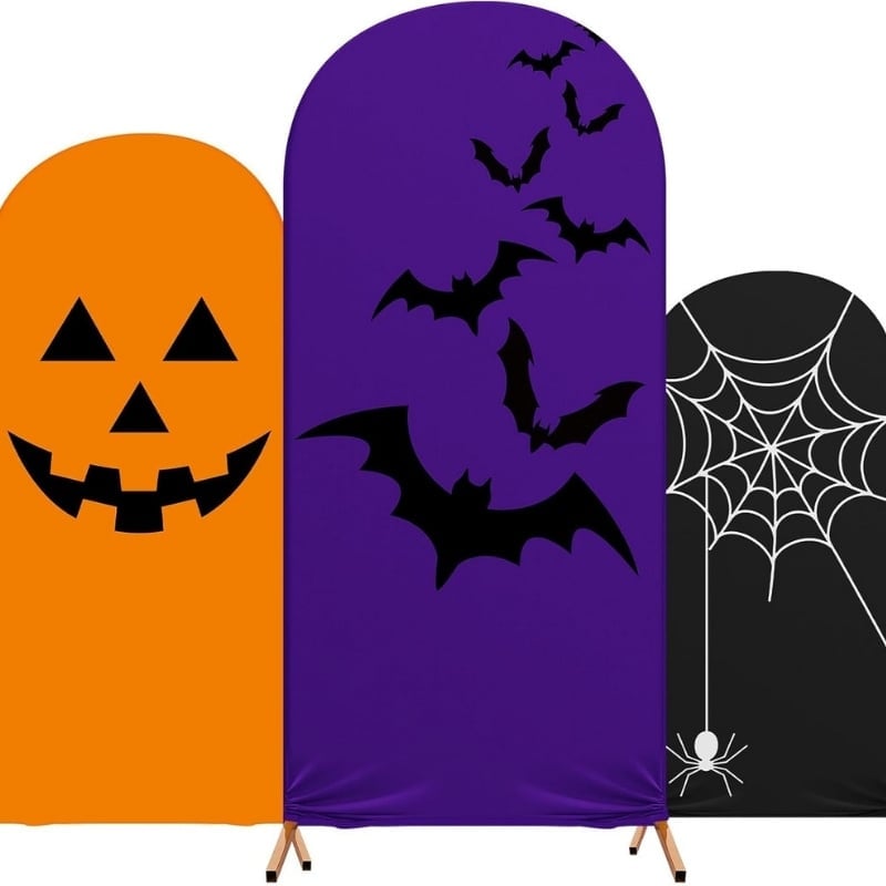 Halloween Arch Backdrop Cover Amazon Halloween Party Supplies