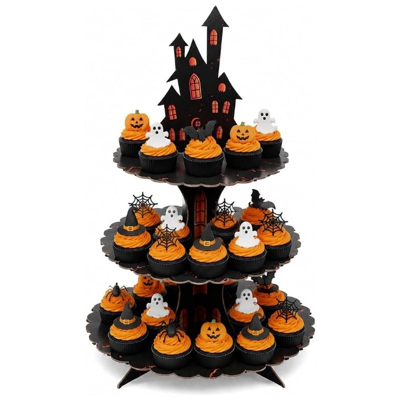 Halloween Cupcake Stand Amazon Halloween Party Supplies