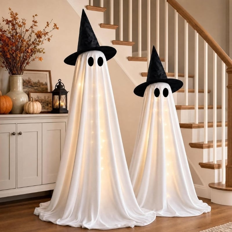 Indoor Light Up Ghosts Amazon Halloween Party Supplies