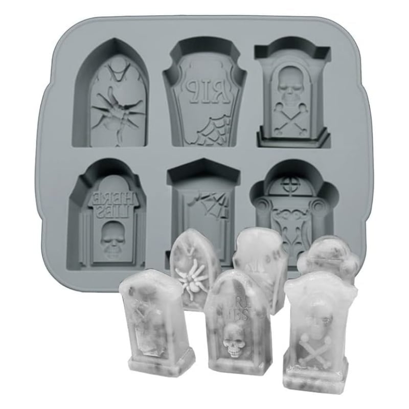 Spooky Grave Ice Mold Amazon Halloween Party Supplies