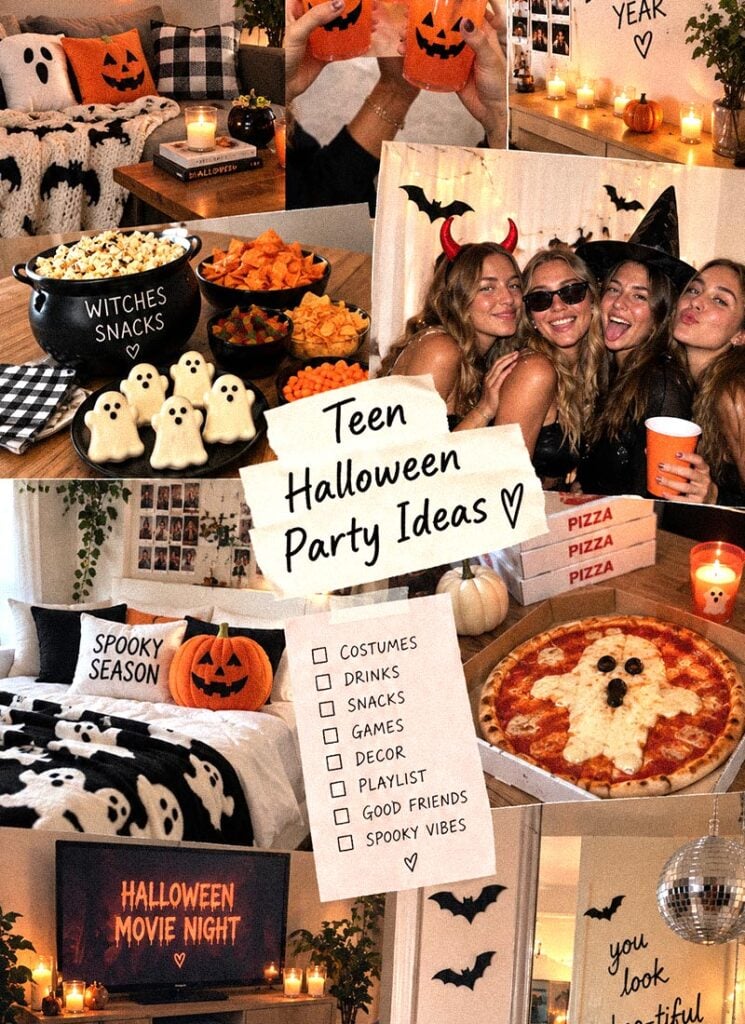 teen halloween party ideas