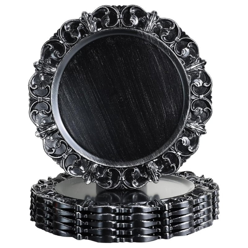 Vintage Style Charger Plates Amazon Halloween Party Supplies