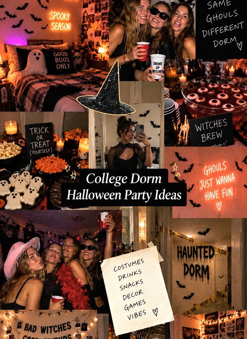 college dorm halloween party ideas