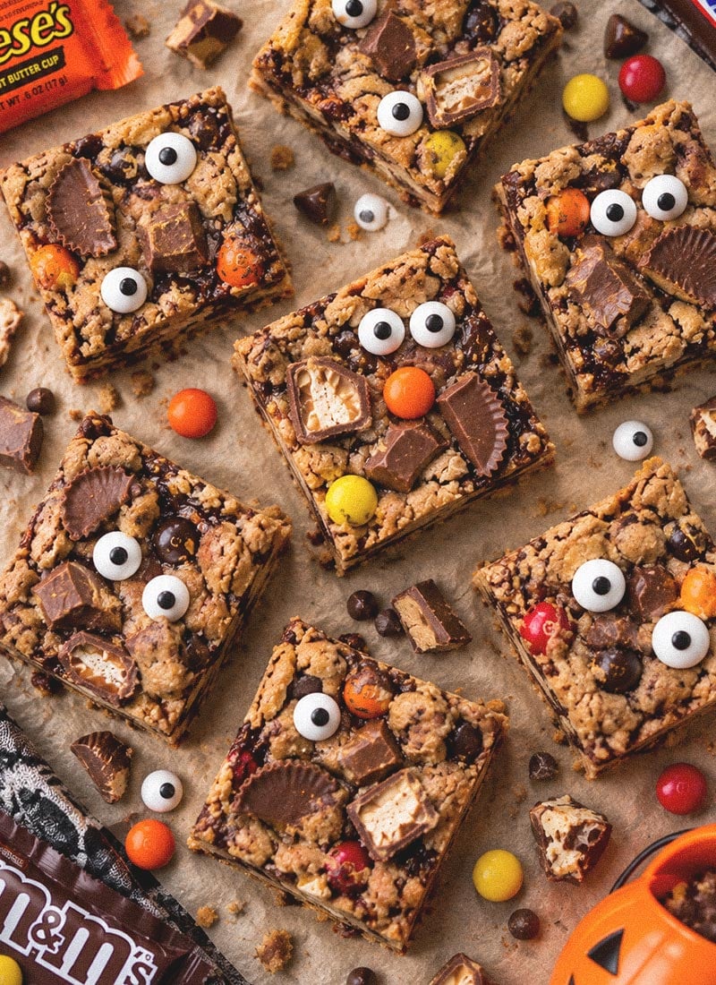 leftover halloween candy recipes
