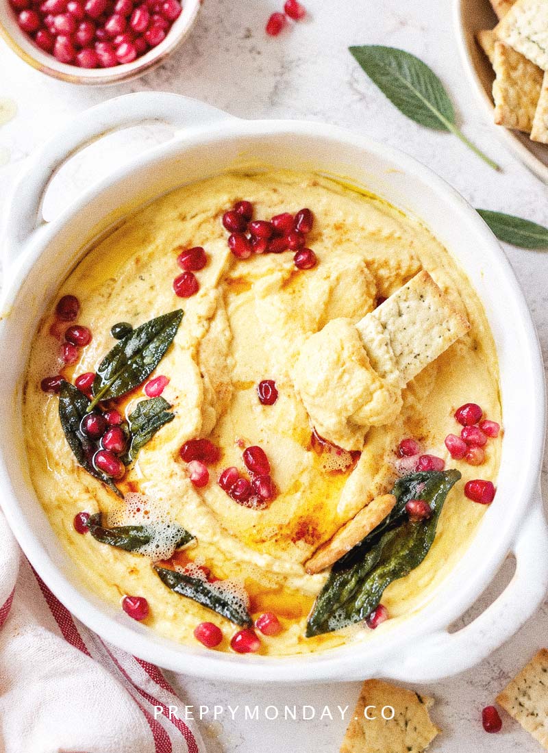 Butternut squash ricotta dip PM