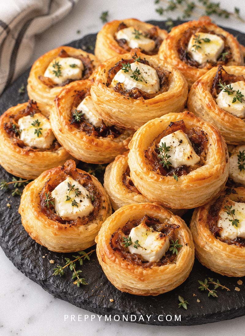 Fig goat cheese tarts