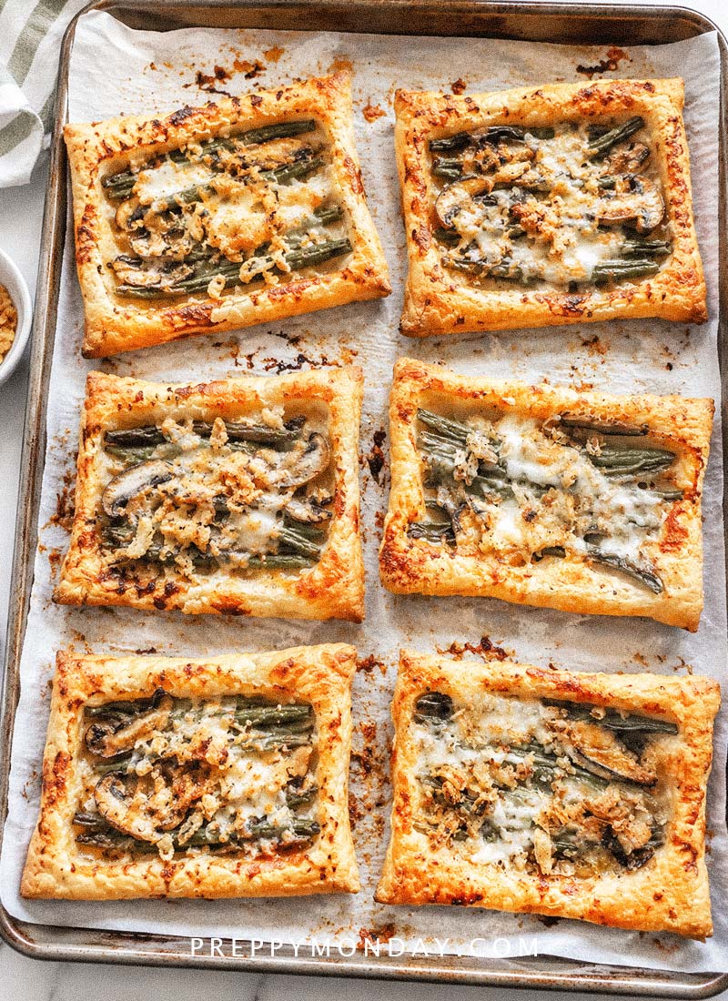 Green bean casserole bites