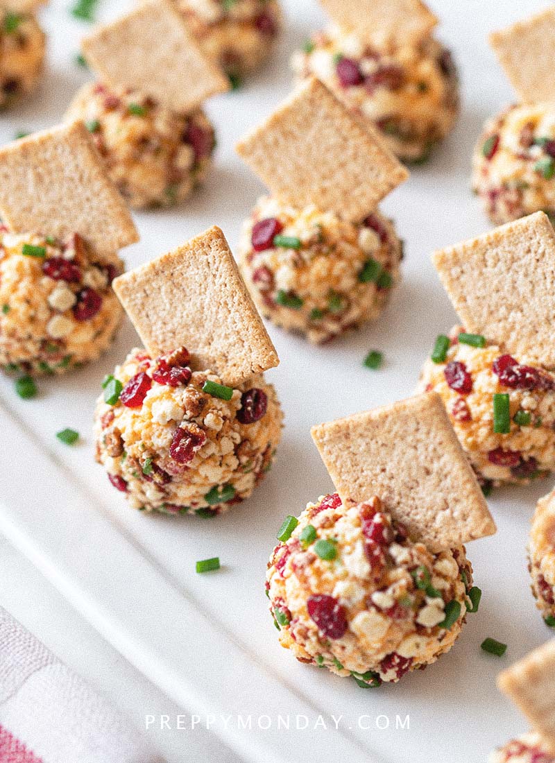 Mini pimento cheese balls