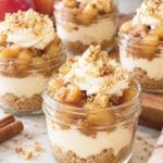 No-Bake Apple Pie Cheesecake Cups Recipe