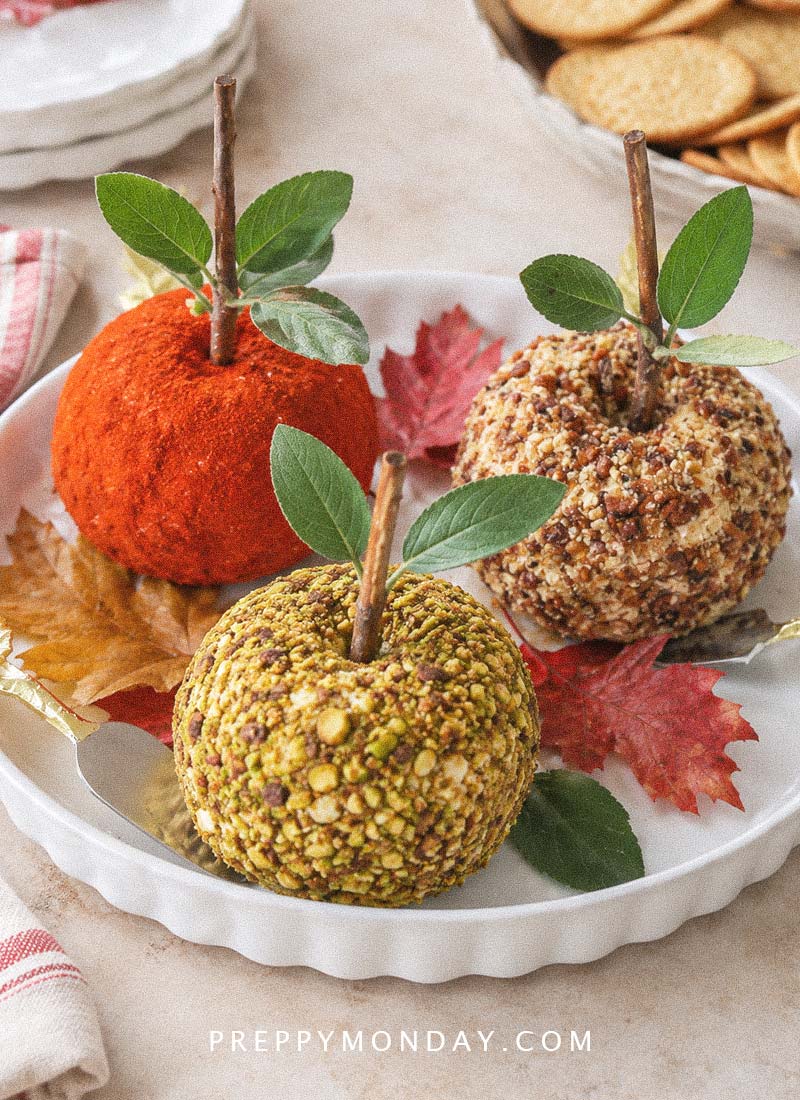 White cheddar cheese ball